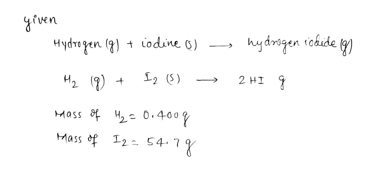 Chemistry homework question answer, step 1, image 1